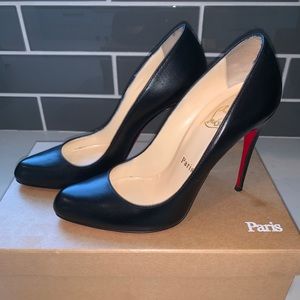 Black Christian Louboutin pumps